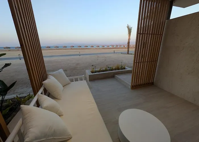 Beachfront Somabay Steps From Sea & Pool