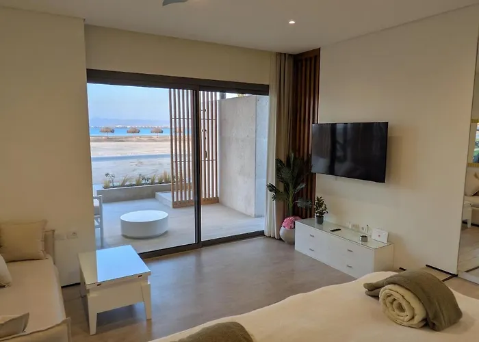Beachfront Somabay Steps From Sea & Pool *